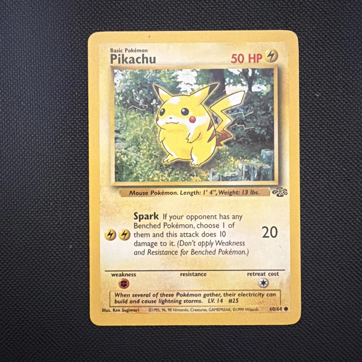 Wizards of the Coast Pikachu Pokémon TCG Jungle Individual