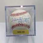 Orlando Cepeda Signed Baseball Hof. 99 Reggie Jackson COA
