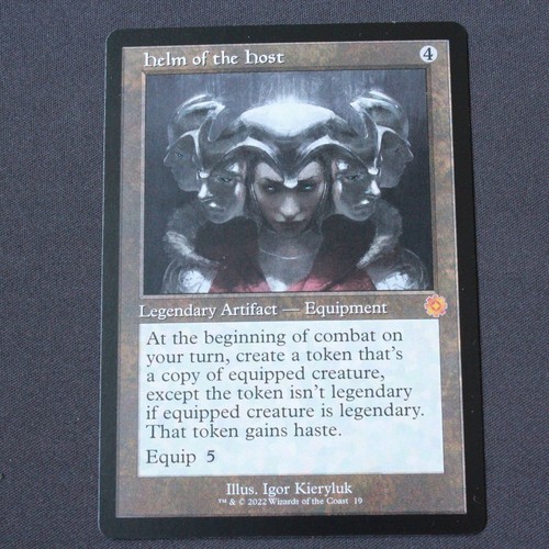 Helm of the Host 19 MTG The Brothers' War: Retro Frame Artifacts (BRR) Mythic NM