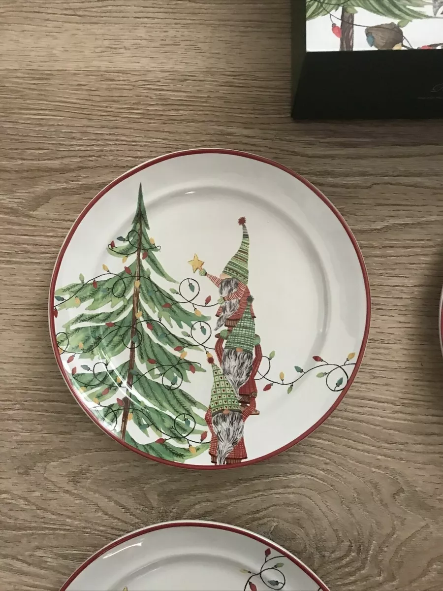 Christmas top salad plates