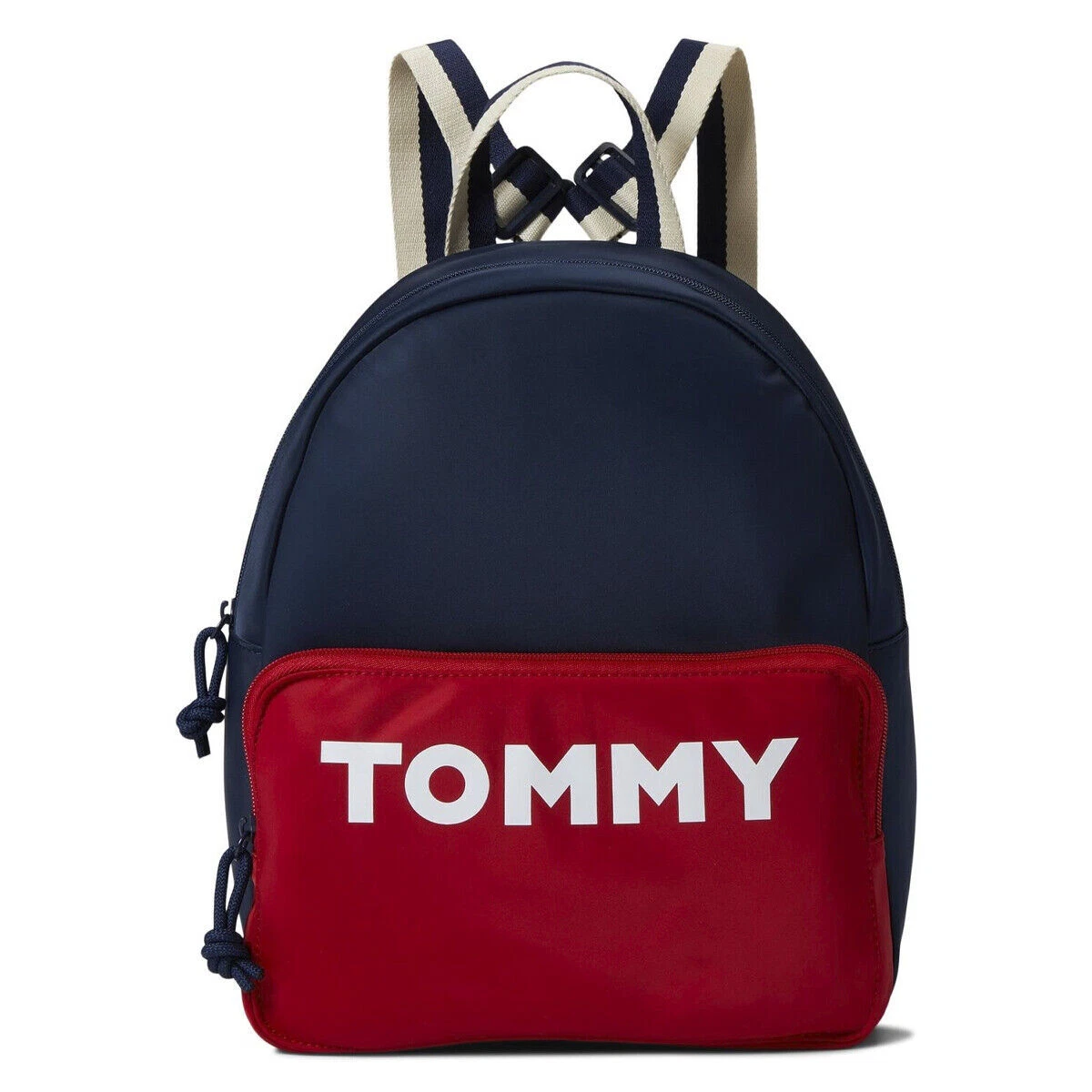 Tommy Hilfiger Mini Back Pack  Navy and Red TH Monogram Excellent Condition. Tommy Hilfiger Backpack Red Bags & Handbags for Women | eBay main image 3