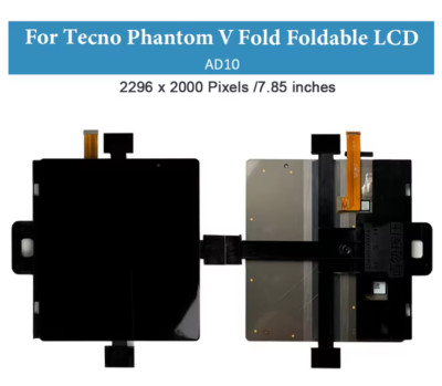 OEM Foldable LTPO AMOLED Display Touch Screen Digitizer For Tecno Phantom V Fold