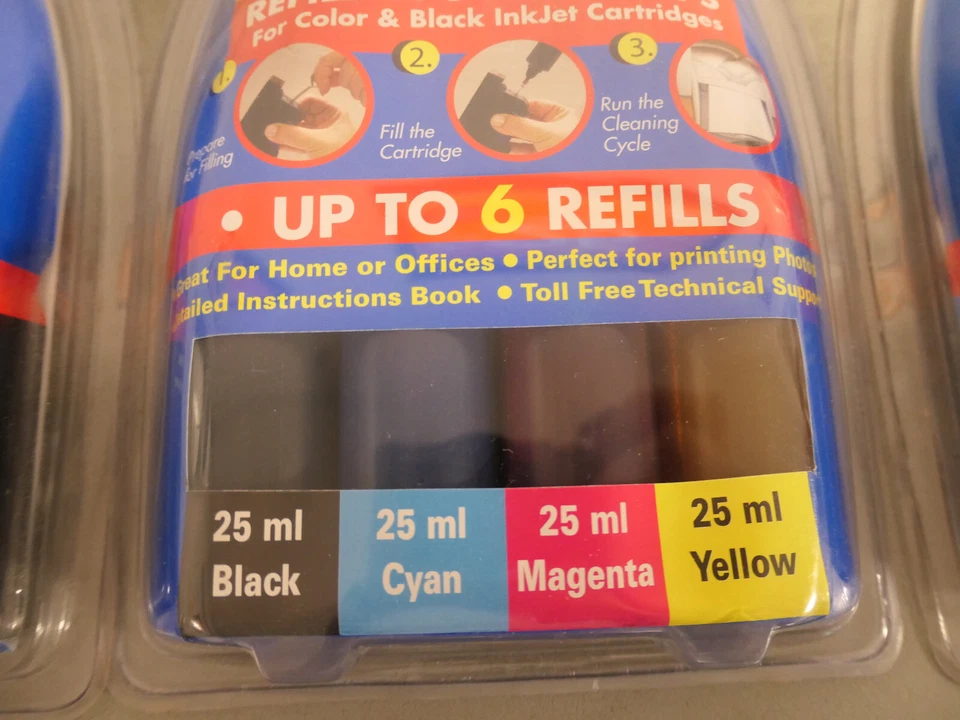 Polaroid Lot of 3 Inkjet Refill 2x 15300 & 1x 15301 - Image 3 of 4