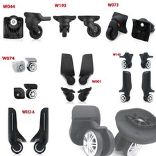 2/4pcs Replacement Luggage Wheels 360  Swivel Spare Caster Suitcase Repairment