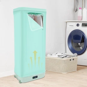 Séchoir à vêtements portatifs, sécheur à pliage, sécheuse à vêtements ménagers 110V