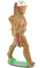 C1937 Manoil M99 67 Lead Dimestore Toy Soldier WWI Marching w Gun  Pack Rifle