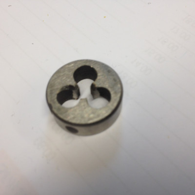 Schneideisen BSW  1/4''x20  Gänge 55° HSS  3-Schneiden 3-flutes