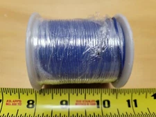 100' Consolidated Electronic Wire BAP7320F 22 AWG Blue Wire 1 Cond Stranded New