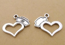 MIXED SET - 6 New MEDICAL NURSES Charms Tibetan Silver Alloy ONE EACH Free Ship 