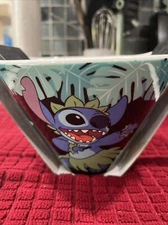 New Disney Halloween  Stitch Ramen Noodle Pasta Bowl  Dish Chopsticks Gift Set