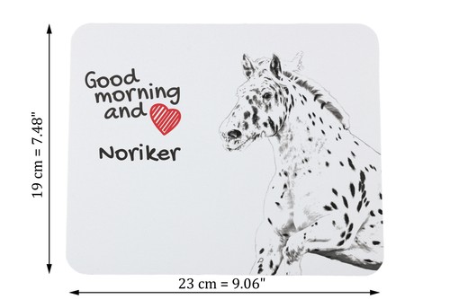 Noriker podkładka pod mysz z koniem Art-Dog - Bild 2 von 7