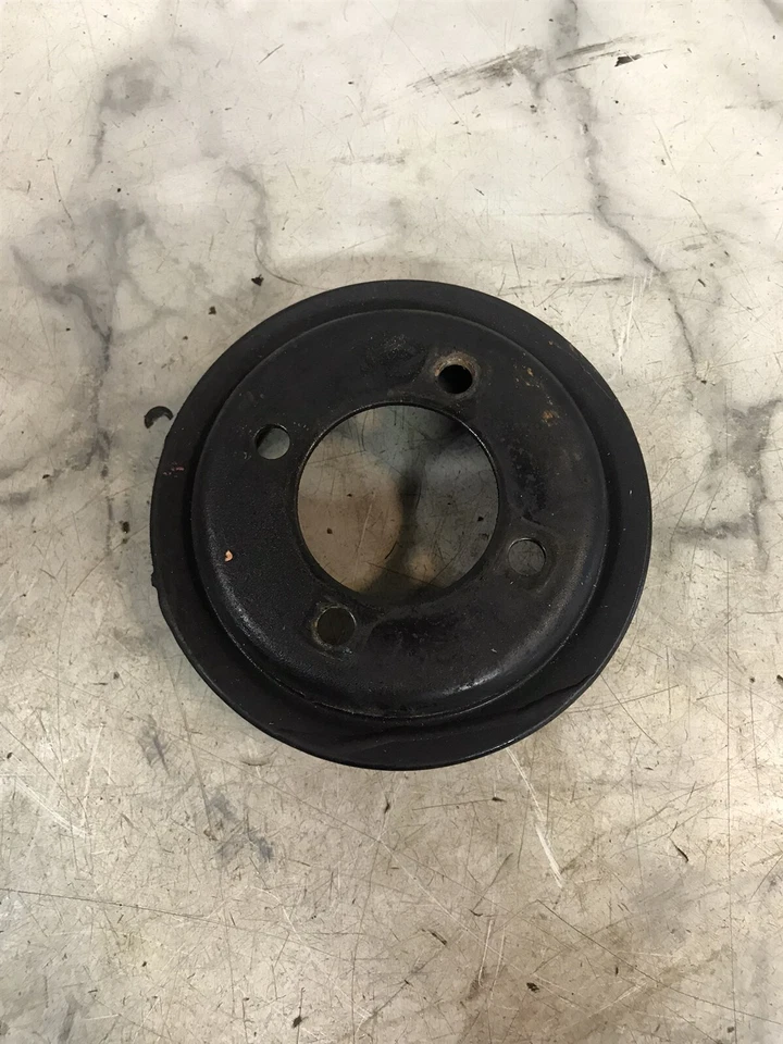 96 OMC Volvo Penta 5.0 L 302 V8 Ford Marine Engine 3 groove crank shaft pulley - Image 3 of 4