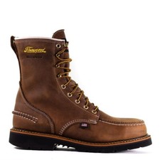 Thorogood 804-3898 WATERPROOF SAFETY TOE – 8″ CRAZY HORSE MOC TOE size 13EE