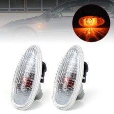 2x Fender Side Marker Turn Signal Lights For 2003-06 Mitsubishi Lancer Outlander 2x Fender Side Marker Turn Signal Lights For 2003-06 Mitsubishi Lancer Outlander