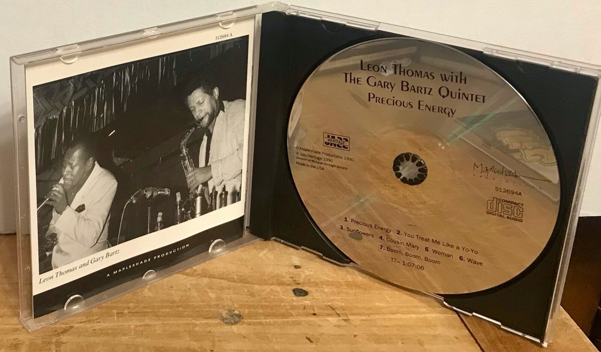 Leon Thomas with The Gary Bartz Quintet cd Precious Energy Live at