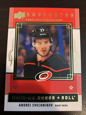 UPPERDECK SERIES ONE 2023-24 ANDREI SVECHNIKOV HONOR ROLL HOCKEY CARD HR-29
