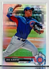 2017 Bowman Chrome Jose Albertos 1st Bowman Refractor /499