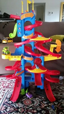 fisher price race car tower