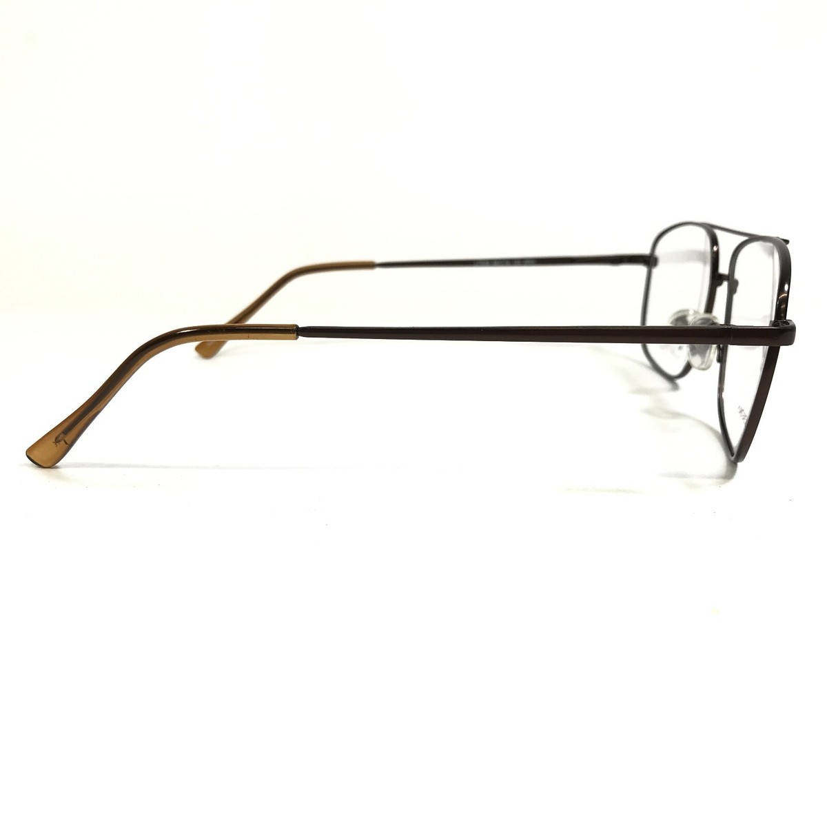 Lantis Optical Eyeglasses Frames L7009 BRN Brown Square Wire Lantis Optical Eyeglasses Frames L7009 BRN Brown Square Wire