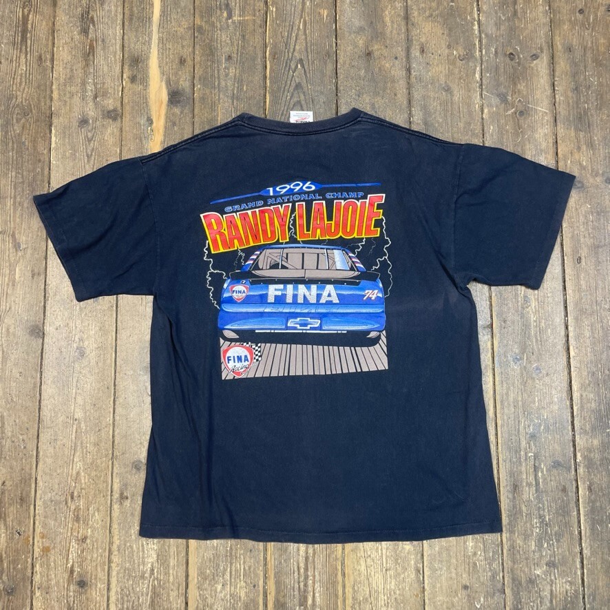 Kudzu Nascar T-ShirtGrand National Champions Graphic Tee Black, Mens 2XL image 2