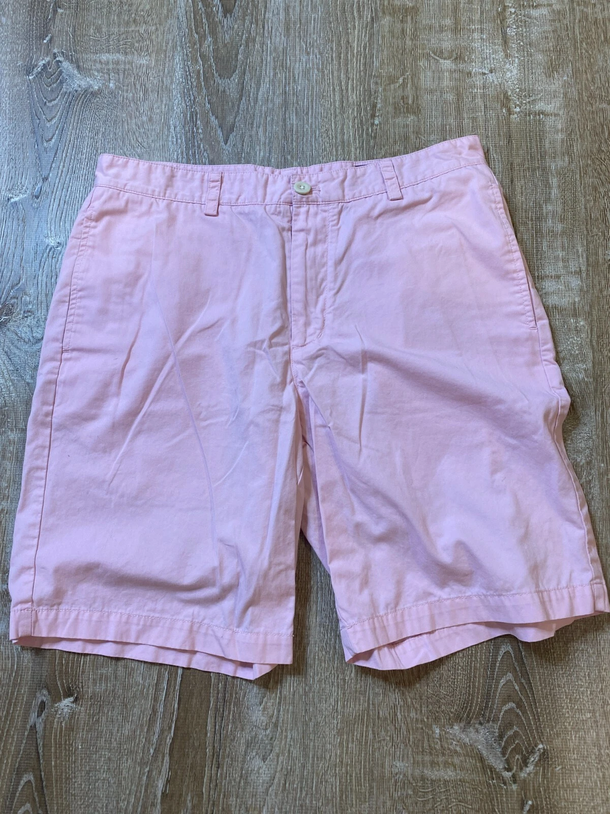 Vineyard Vines Men’s Vineyard Pink Club Shorts Size 33 100% Cotton Pockets EUC