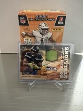 2021 NFL Playoff Dwayne Eskridge Rookie Stallions Patch Seattle Seahawks #RS-DES