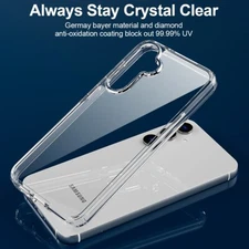 For Samsung Galaxy S23 FE 5G Phone Case Clear Shockproof Slim Protective Cover
