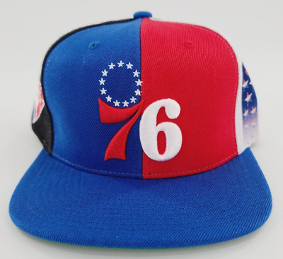 Mitchell Ness Philadelphia Sixers 76ers NBA What The? Hat Cap Snapback NEW