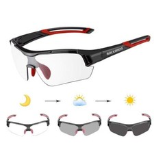 ROCKBROS Cycling Sunglasses Bicycle Photochromic Glasses Full Frame Eyewear