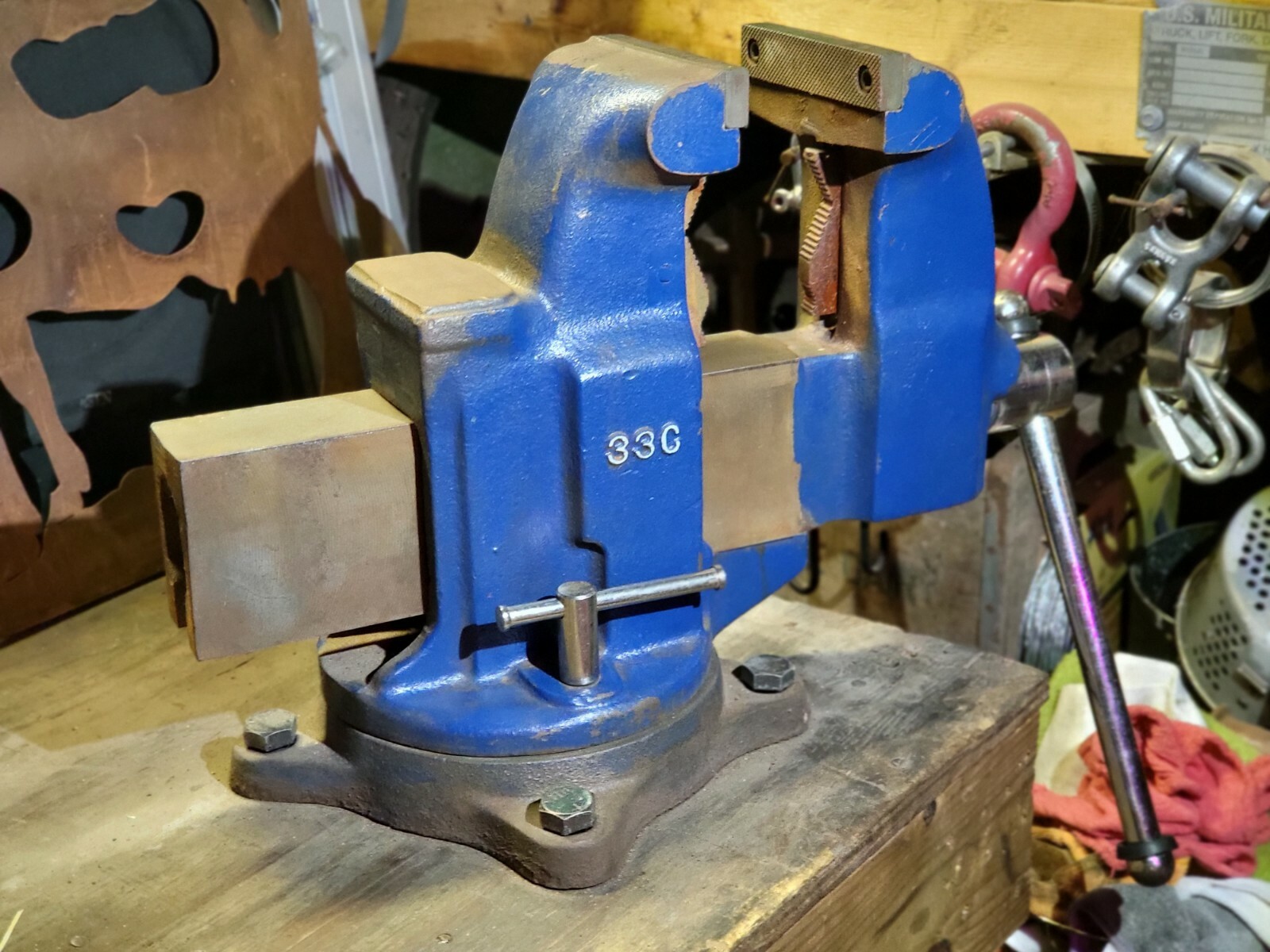 Yost Bench Vise eBay