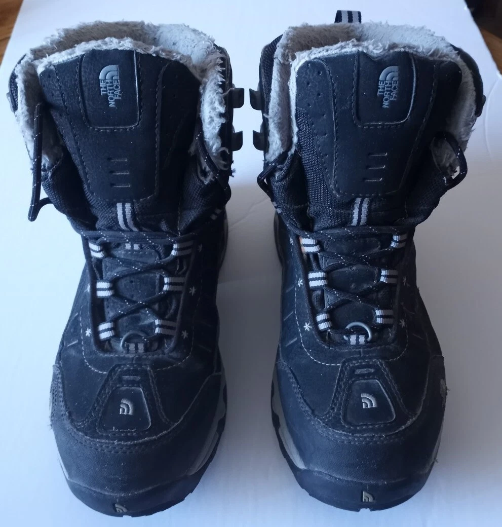 The North Face Black HydroSeal PrimaLoft Icepick Sole Boots Womens
