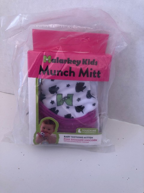malarkey munch mitt teething mitten