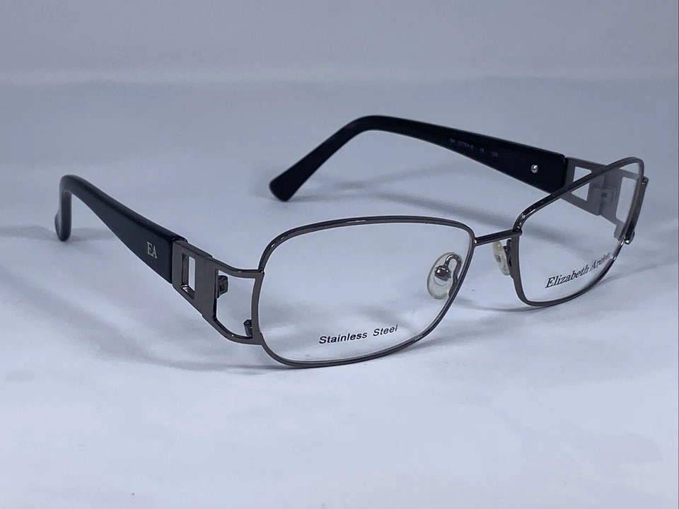 ELIZABETH ARDEN EA1075A-2 NOS Gunmetal/Black 56-15-135 Eyeglasses Frame - Image 3 of 4