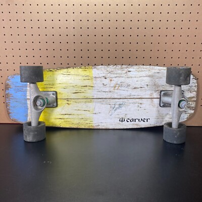 Rare Carver Mini Simms Skateboard 27.5  Complete Used Condition