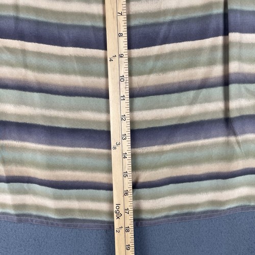 VTG Anne Klein 100% Silk Shell Tank Sz 6 NWT Sleeveless Striped Green Purple Top - Picture 5 of 7