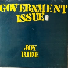 Government Issue Joy Ride LP Fountain of Youth 1984 DCHC Punk Vinyl Record