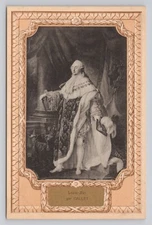 Portrait of Louis XVI by Callet Postcard
