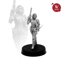 Artel W Agentess 28mm Wargaming and Collectible Miniature