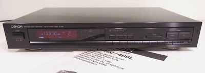 DENON TU-460 AM-FM Stereo Tuner + Manual TOP