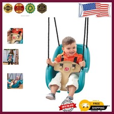 Toddler-Friendly Swing Seat with Comfortable Harness for Ages 9 Months - 3 Years