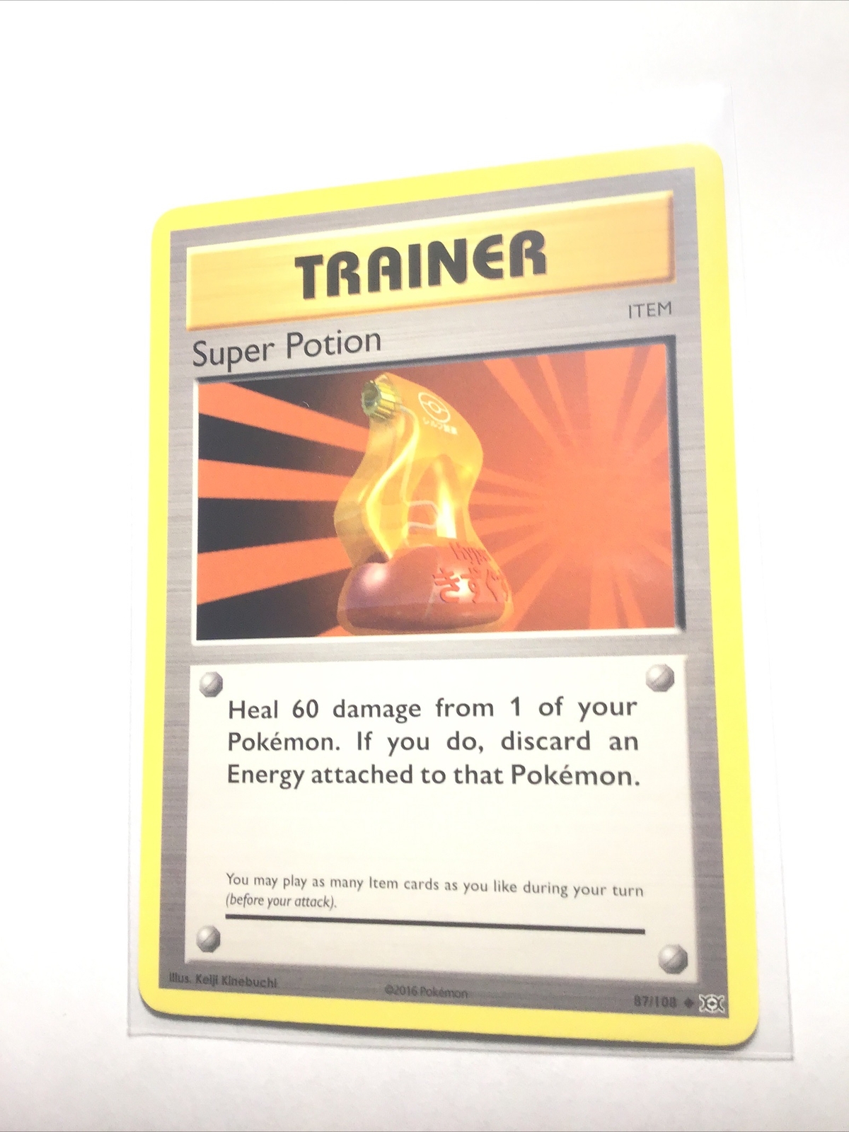 SUPER POTION - 87/108 - XY Evolutions - Pokemon Card - NM