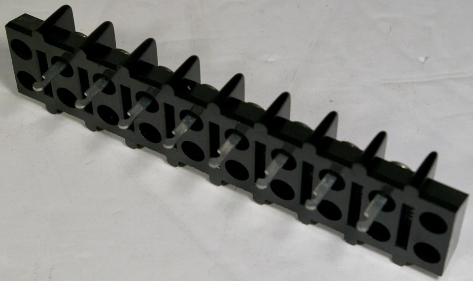 8-142-Y Style KULKA 602 Series 8 Pos Barrier Strip block#8 screw 0.563  Lot of 2 - Image 3 of 4