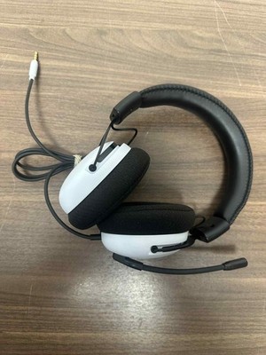 3.5 MM Wired White Over The Ear Universal Gaming Headset With Boom Mic 8E