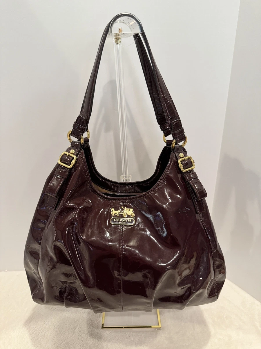 Coach Madison Hobo Bags Patent Bags & Handbags for Women for sale