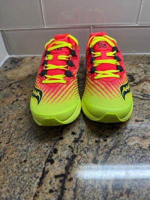 Saucony Women's Type A9 Shoes Pink/Citron Size 5.5 NEW