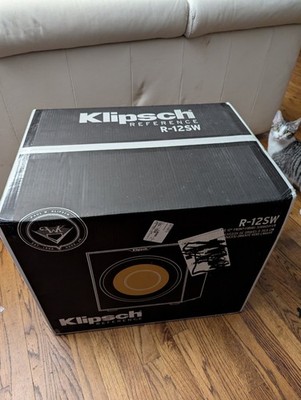 Klipsch R-12SW 120V Subwoofer - Black (1016571)  Factory sealed box