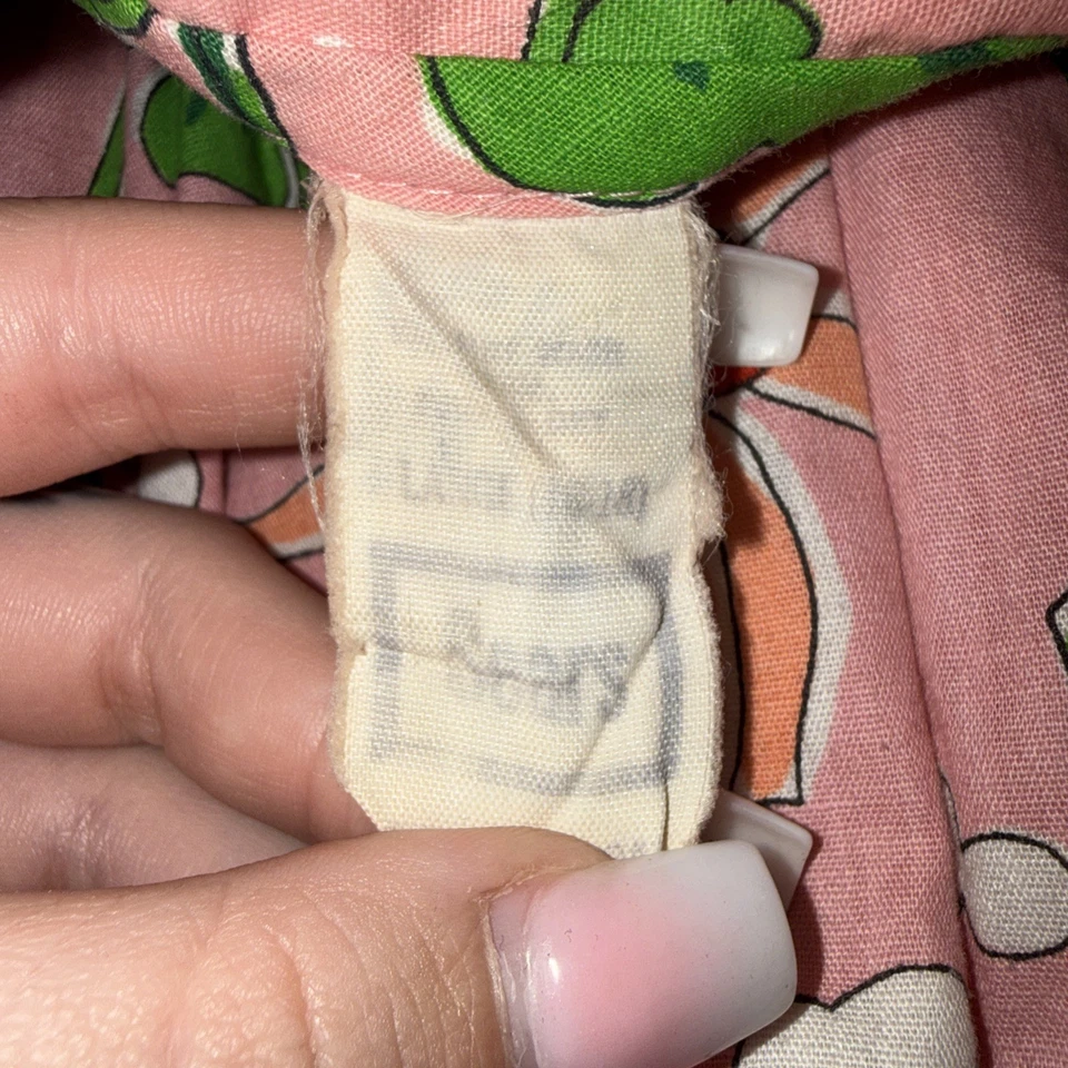 Винтажная ночная рубашка Sears размер большой цветочный принт - Изображение 2 из 4