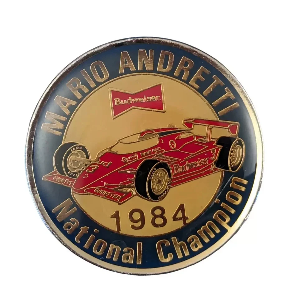 Prendedores de campeonato de CART 1980, 84 y 85 (Rutherford, Andretti, Our) Foto 4 de 4