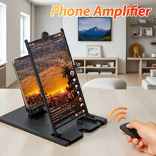 14" Mobile Phone Screen Magnifier w/ Bluetooth Remote Hands-Free Video Amplifier
