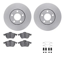 Dynamic Friction 4512-73117 Disc Brake Kit For 96-99 A4 A4 Quattro Passat